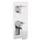 Polished Chrome Built-In Three Way Shower Diverter, Rough-In Valve Included